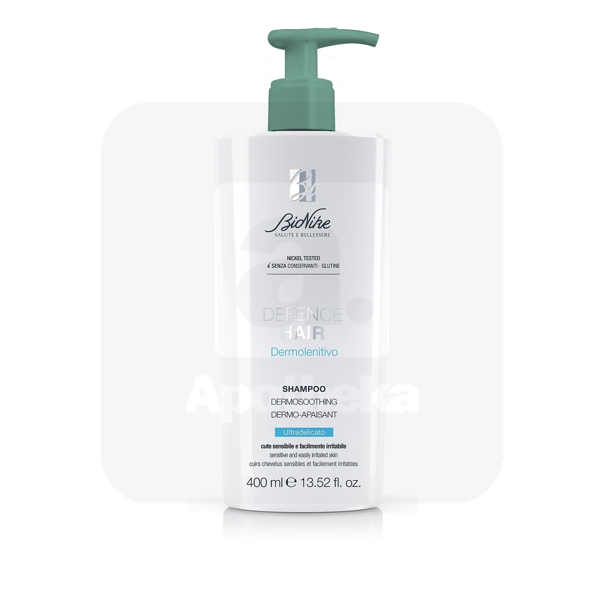 BIONIKE HAIR ШАМПУНЬ УСПОКАИВАЮЩИЙ УЛЬТРА-НЕЖНЫЙ 400 МЛ - Изображение товара