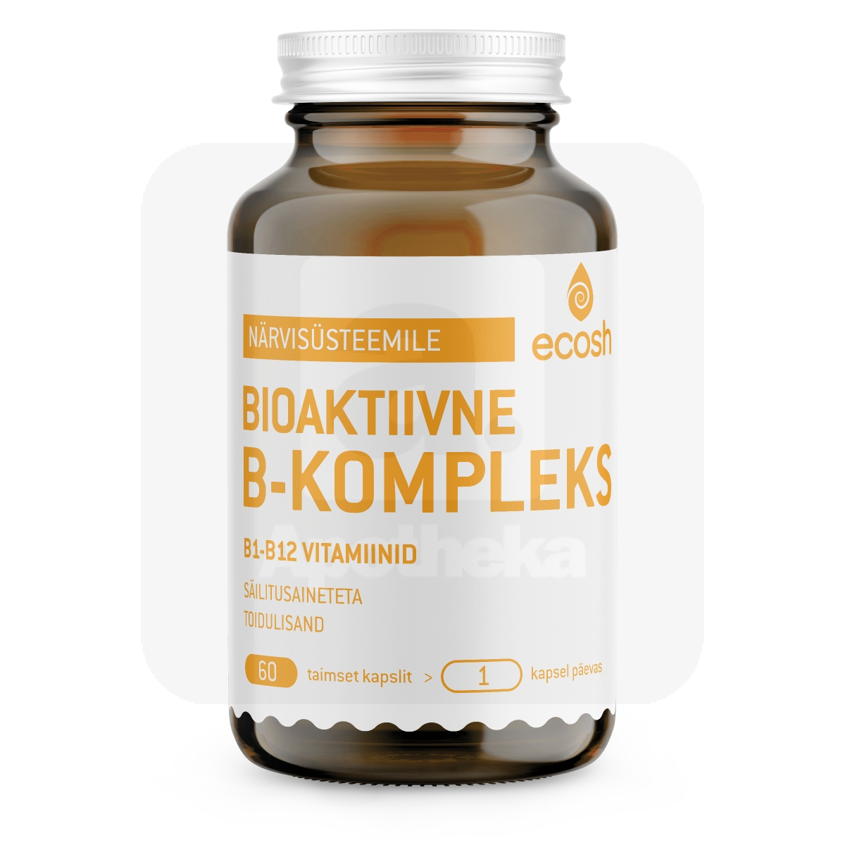 ECOSH B-KOMPLEKS BIOAKTIIVNE KAPSLID N60 - Изображение товара