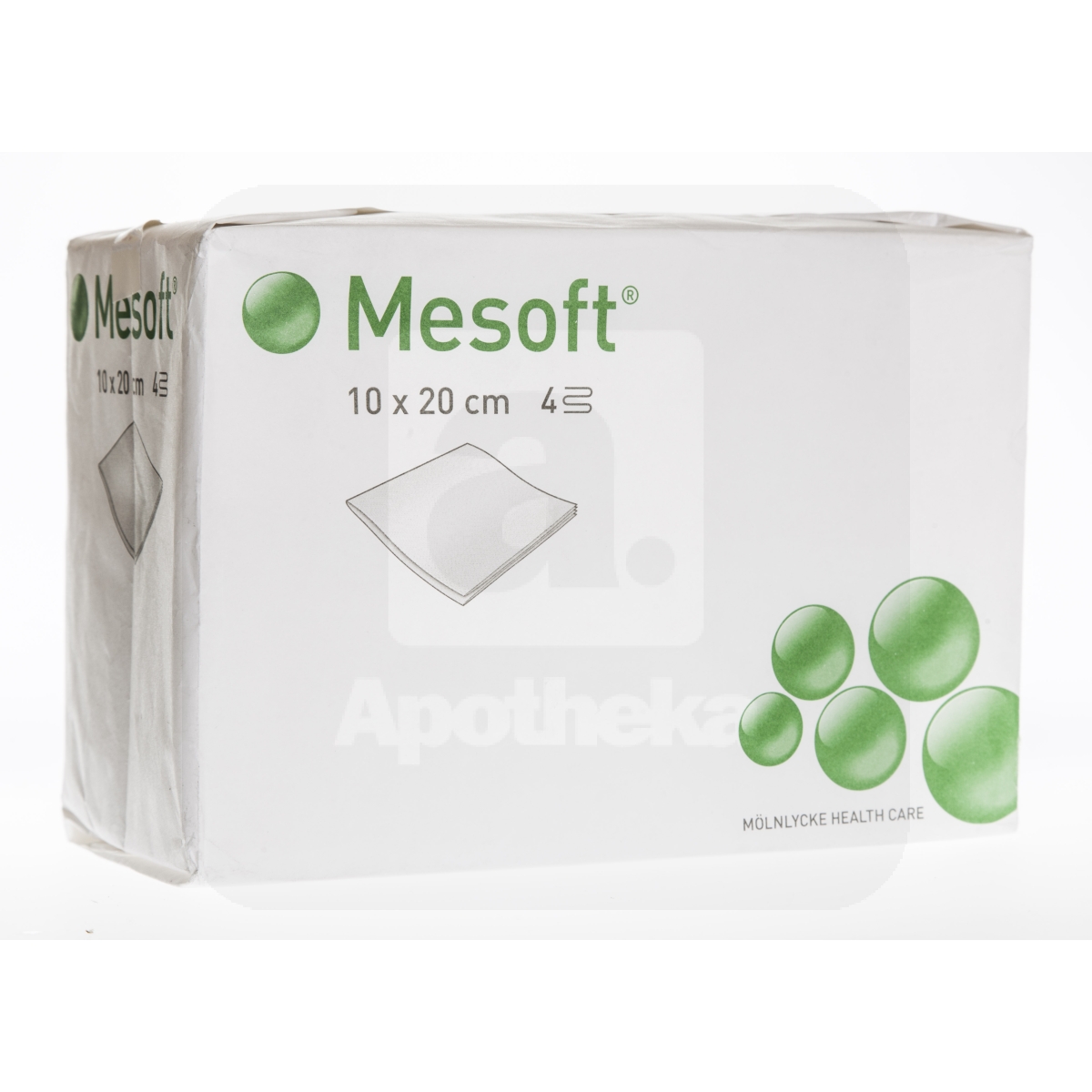 MESOFT TAMPOONID MITTESTER 10X20CM N100