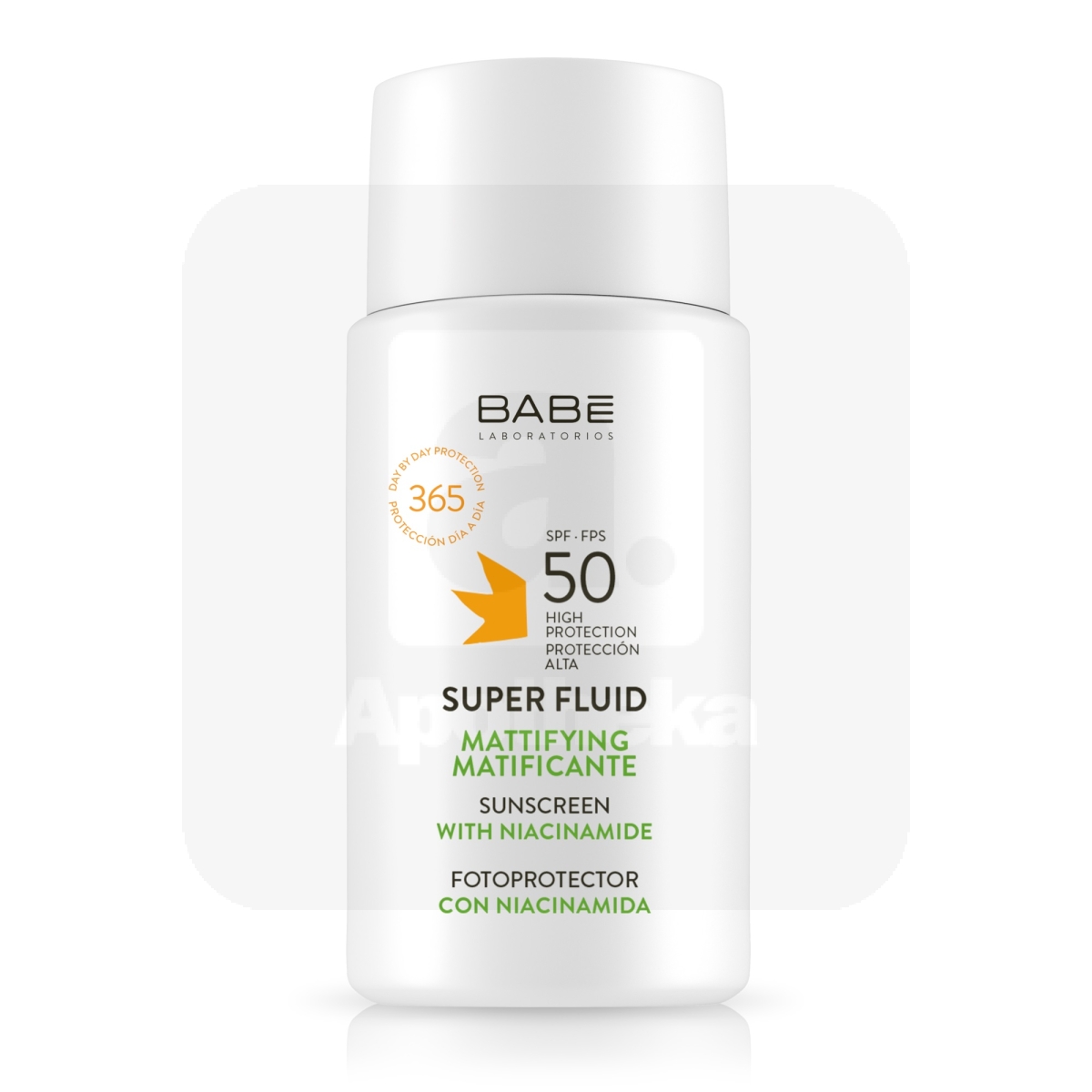 BABE SUPER FLUID EMULSIOON NÄOLE MATISTAV SPF50 50ML - Изображение товара