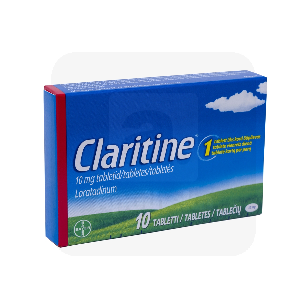 CLARITINE TBL 10MG N10 - Изображение товара