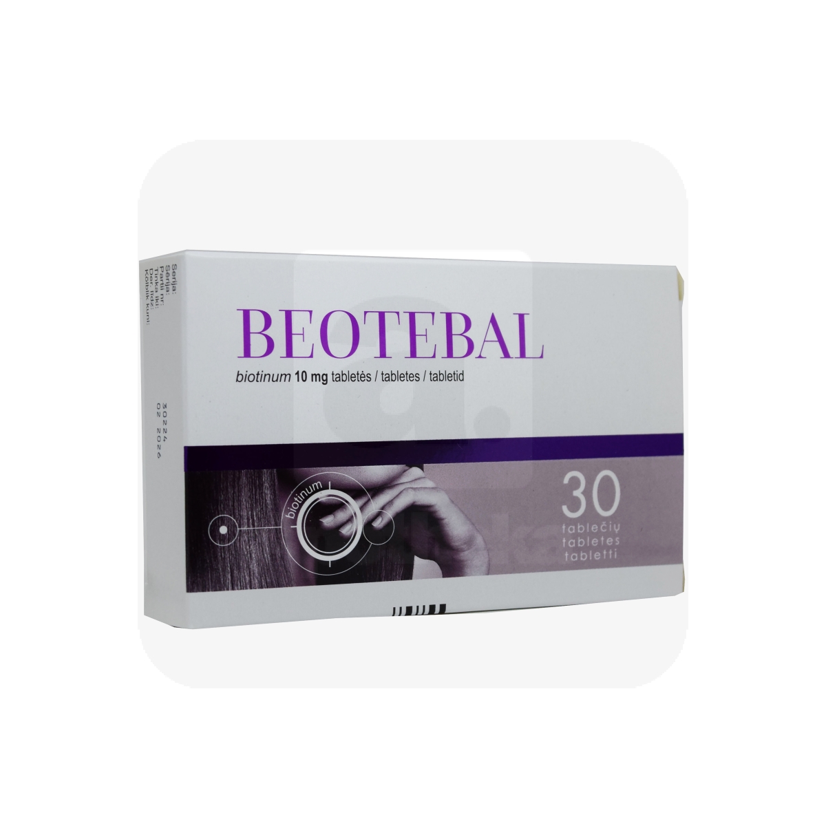 BEOTEBAL TBL 10MG N30 - Изображение товара