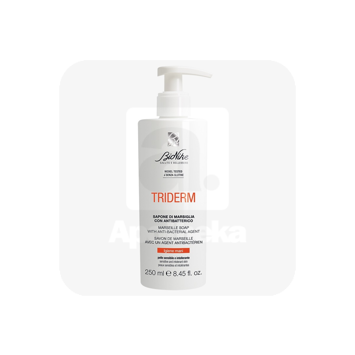 BIONIKE TRIDERM MARSEILLE SEEP ANTIBAKTERIAALSE TOIMEGA 250ML - Изображение товара