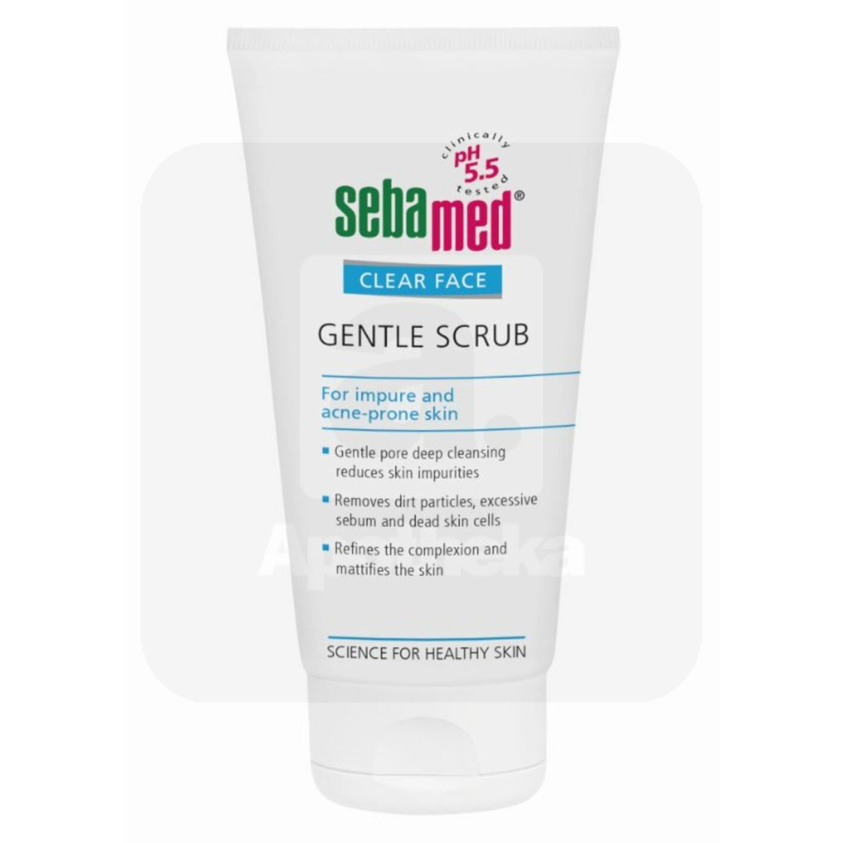 SEBAMED CLEAR FACE ÕRNALT KOORIV PUHASTUSKREEM 150ML - Изображение товара