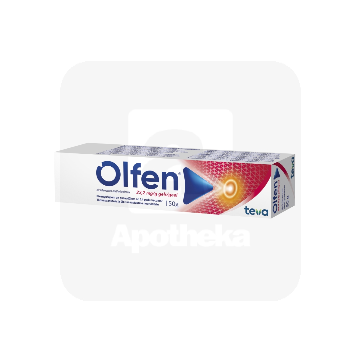 OLFEN GEEL 23,2MG/G 50G - Изображение товара