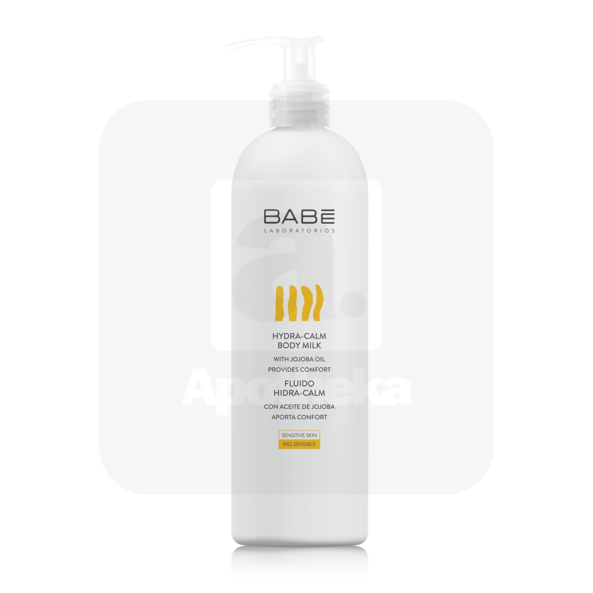 BABE Увлажняющее молочко для тела для чувствительной кожи 500ml - Изображение товара