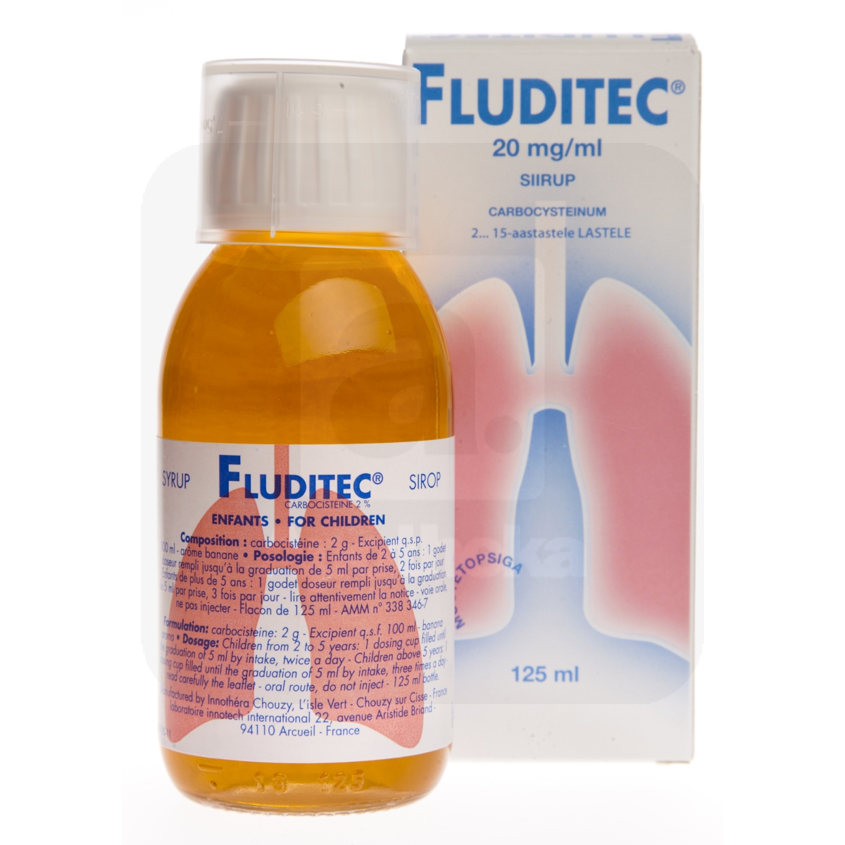 FLUDITEC SIR 20MG/ML 125ML - Изображение товара