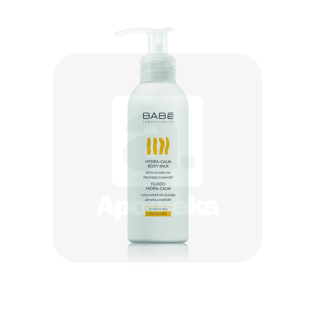 BABE Увлажняющее молочко для тела для чувствительной кожи 100ml - Изображение товара