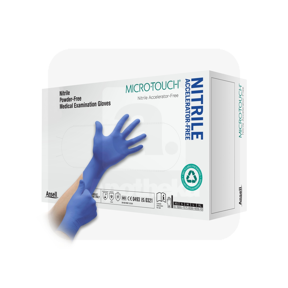 KINDAD MICRO-TOUCH NITRILE PF L N100 ACCEL.FREE PROTS - Изображение товара