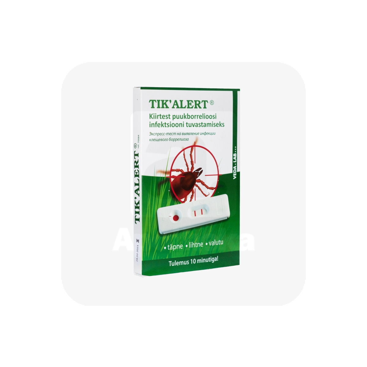 PUUKBORRELIOOSI KIIRTEST TIK ALERT - Изображение товара 1