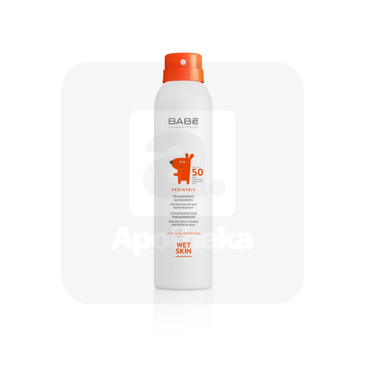 BABE PEDIATRIC PÄIKESEKAITSE AEROSOOL SPF50 200ML - Изображение товара