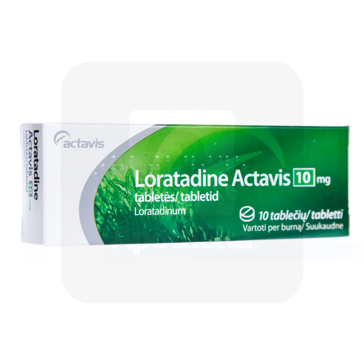 LORATADINE ACTAVIS TBL 10MG N10 - Изображение товара