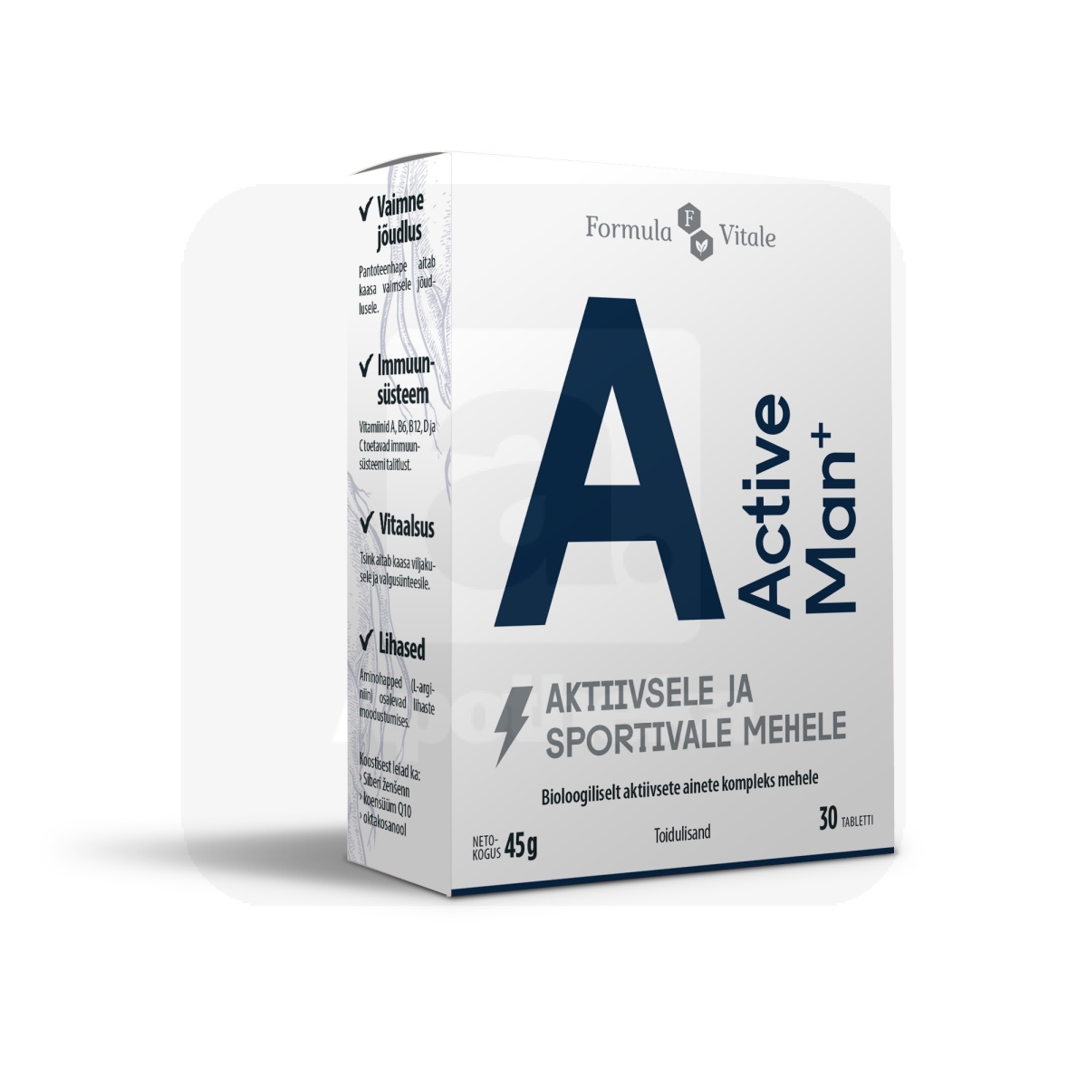 FORMULA VITALE ACTIVE MAN+ TBL N30 - Изображение товара