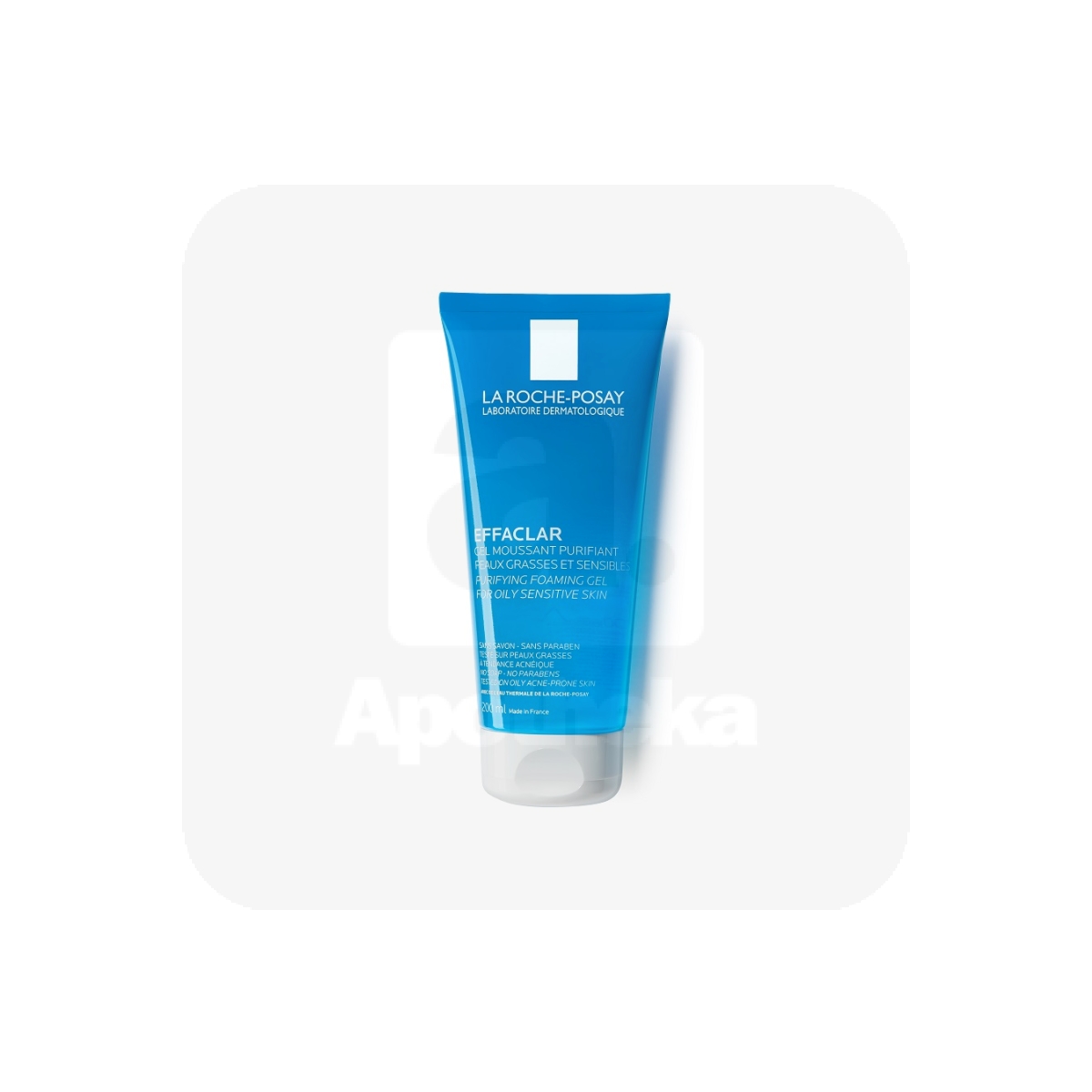 EFFACLAR GEL Очищающий пенящийся гель для жирной кожи, склонной к акне.   200ML - Изображение товара