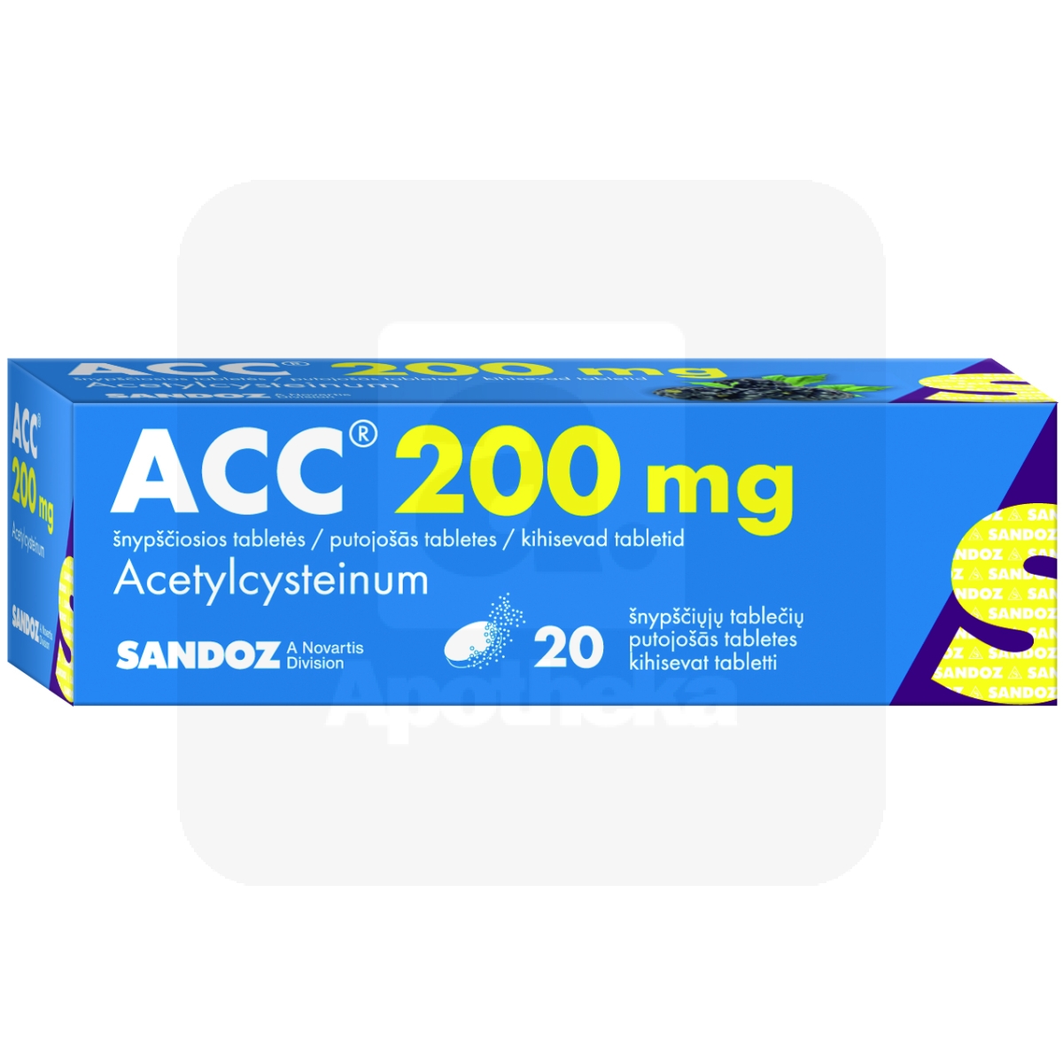 ACC KIHISEV TBL 200MG N20 - Изображение товара 1