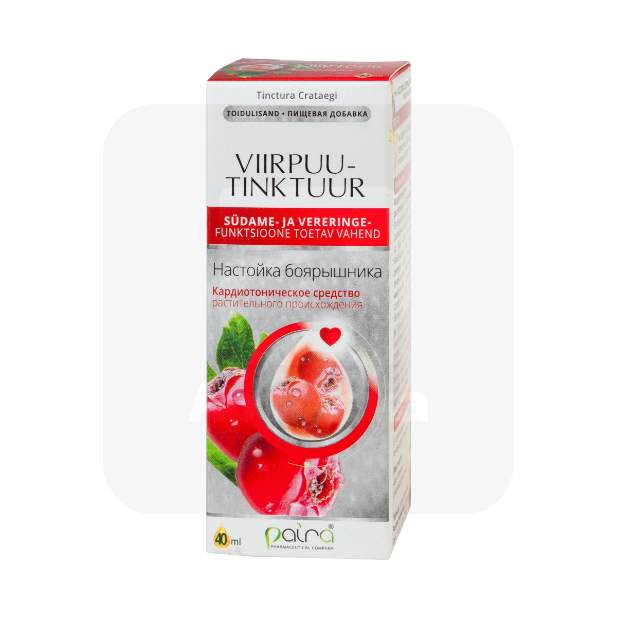 VIIRPUUTINKTUUR 40ML (PAIRA) - Изображение товара