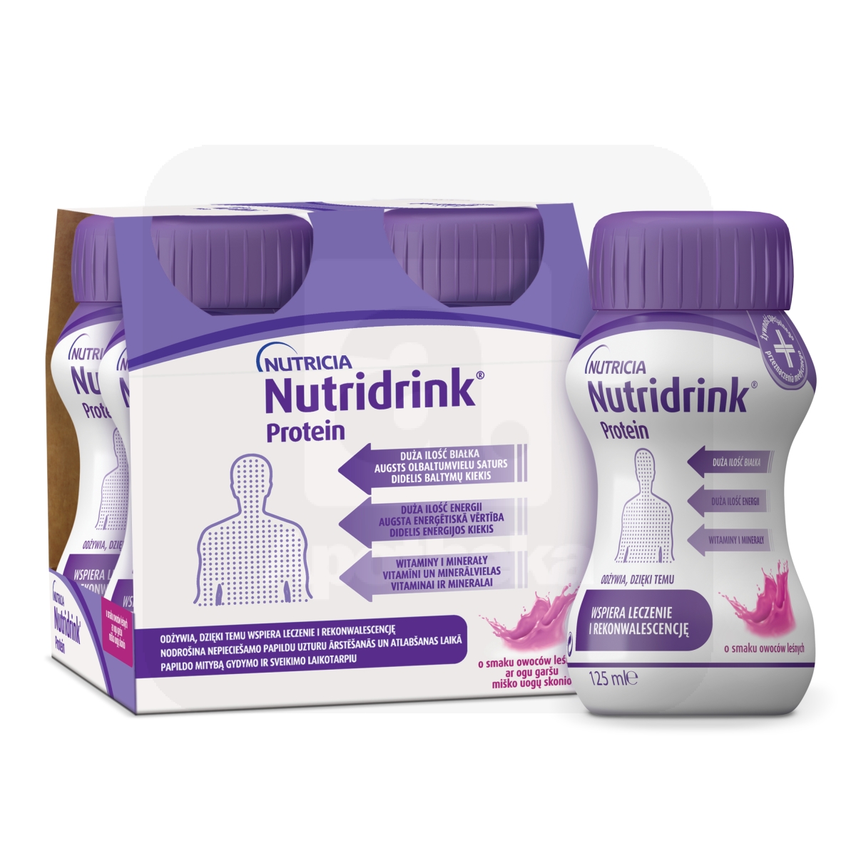 NUTRIDRINK PROTEIN MARJA 125ML N4 - Изображение товара