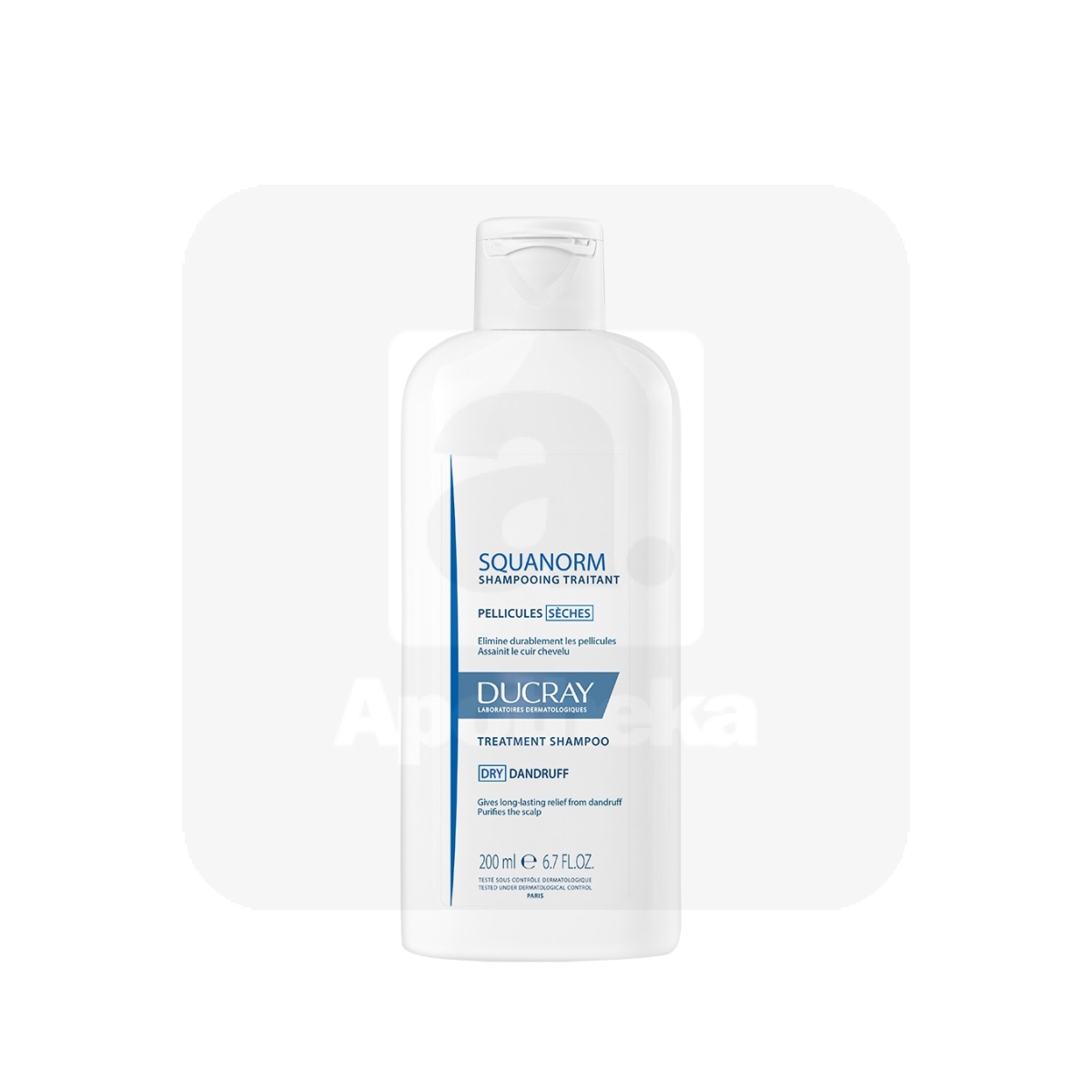 DUCRAY SQUANORM ANTI DRY DANDRUFF SHAMPOO 200ML - Изображение товара