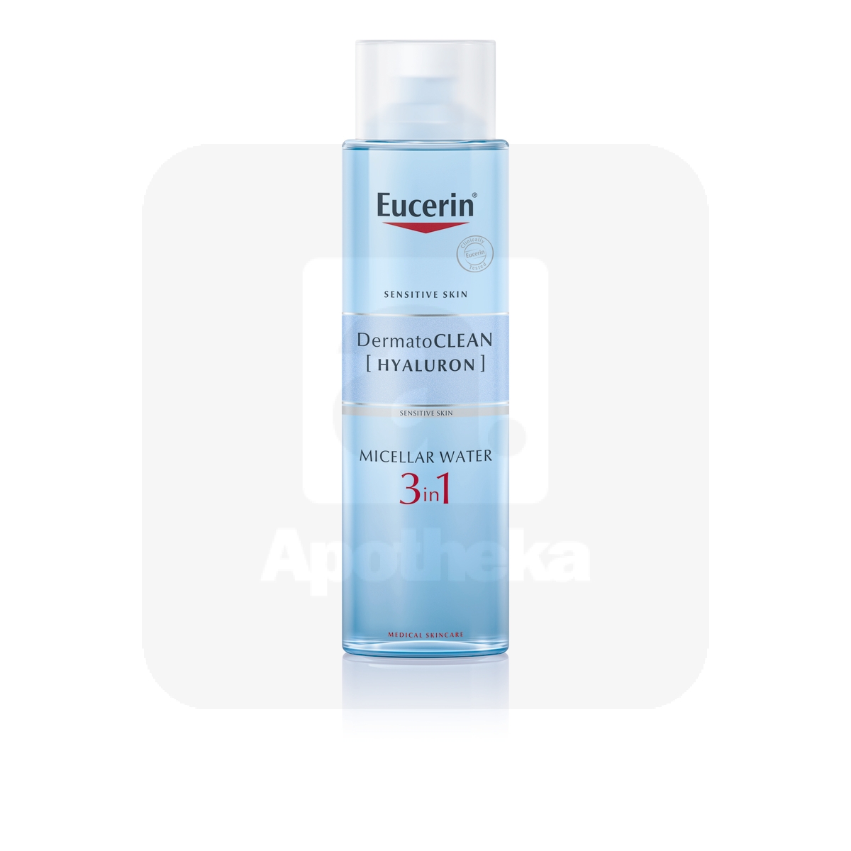 EUCERIN DERMATOCLEAN MITSELLAARVESI TUNDLIKULE NAHALE 400ML - Изображение товара 1