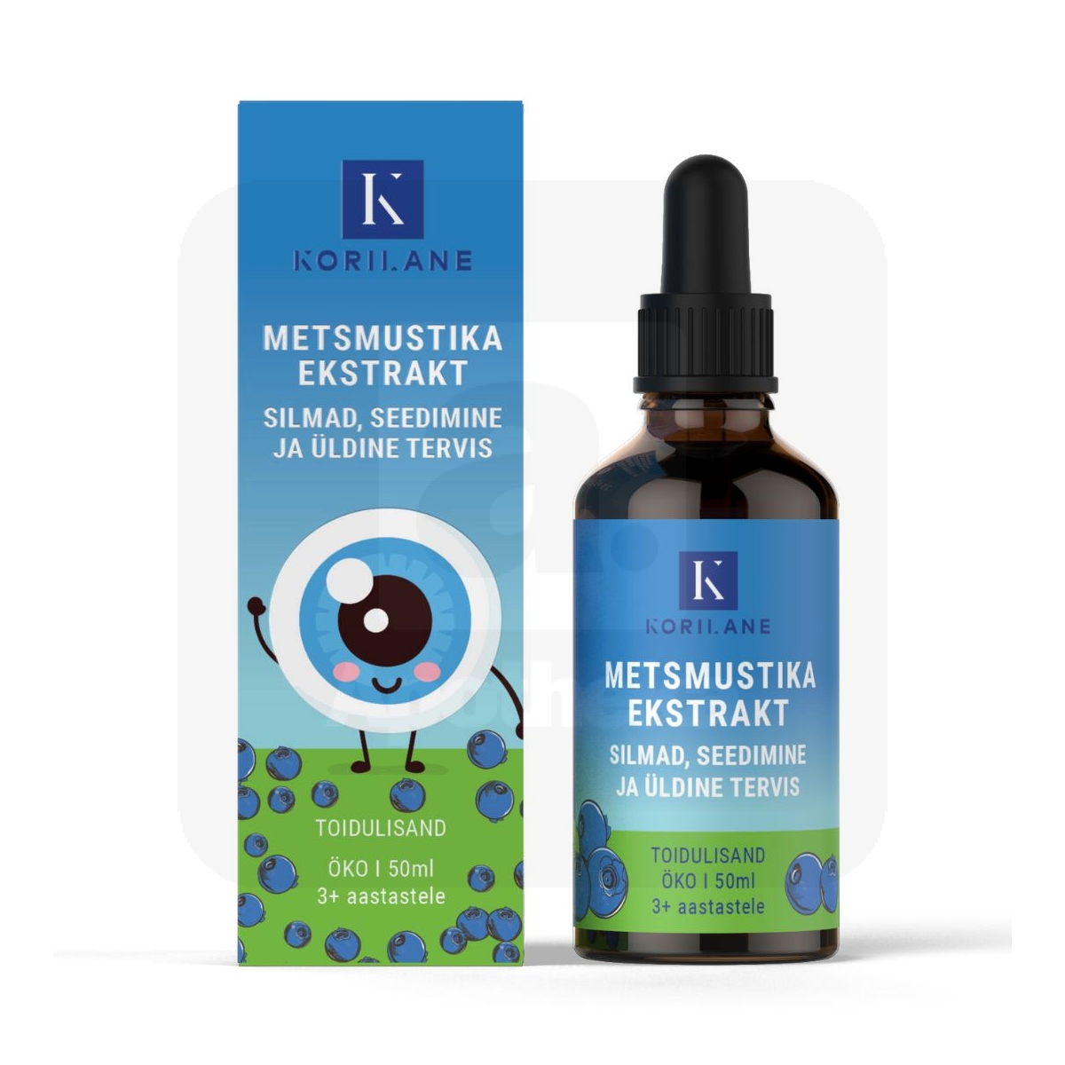 KORILANE METSMUSTIKA EKSTRAKT LASTELE 50ML - Изображение товара