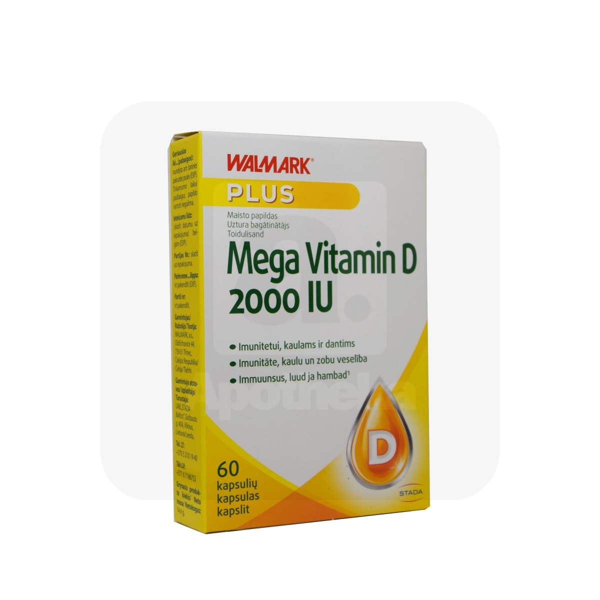 MEGA VITAMIN D 2000 IU - Изображение товара