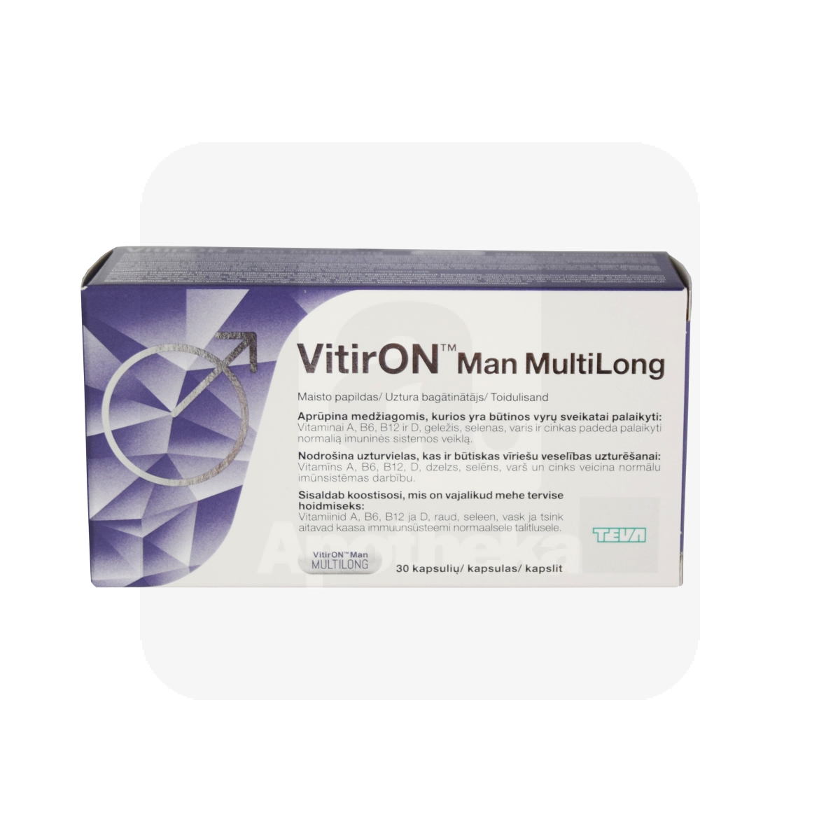 VITIRON MAN MULTILONG KAPSEL N30 - Изображение товара