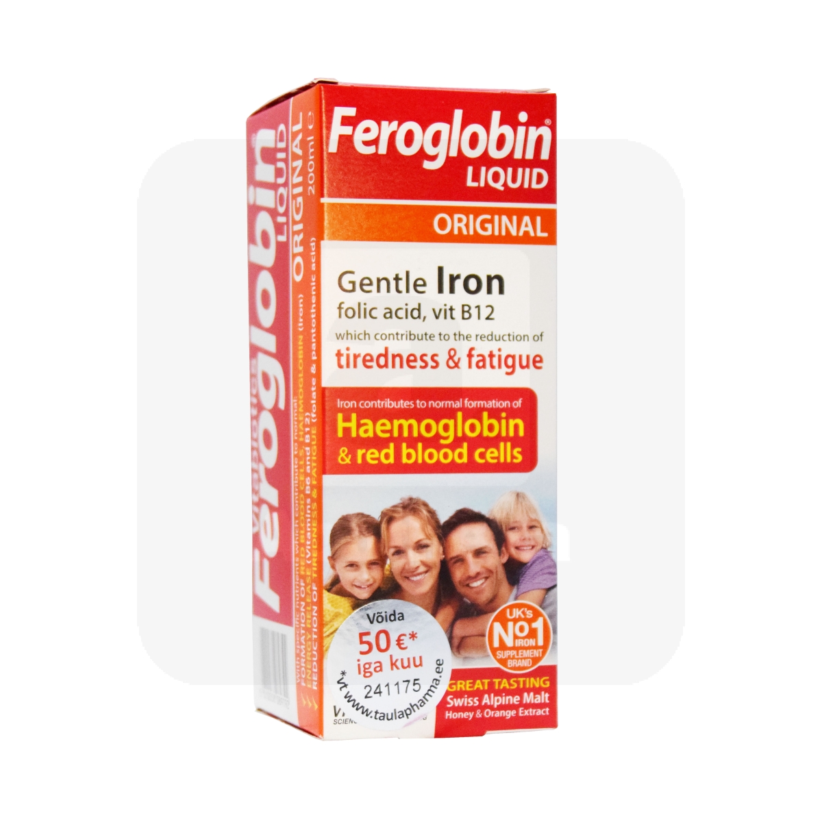 FEROGLOBIN B12 SIR 200ML - Изображение товара