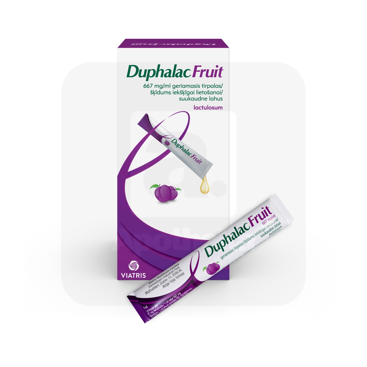 DUPHALAC FRUIT SUUKAUDNE LAHUS 667MG/ML 15ML N20 - Изображение товара