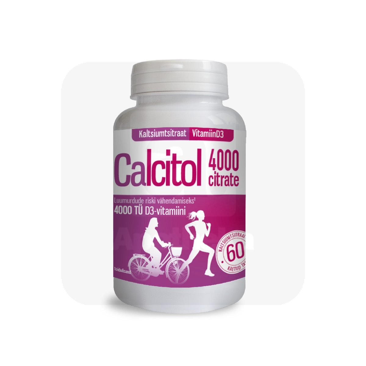 CALCITOL CITRATE KAETUD TBL 4000IU N60 - Изображение товара
