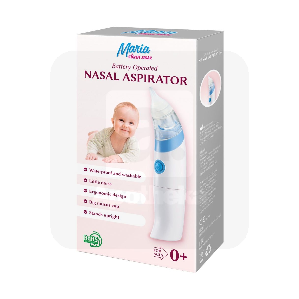 MARIA CLEAN NOSE NINAASPIRAATOR ELEKTRILINE N1 - Изображение товара