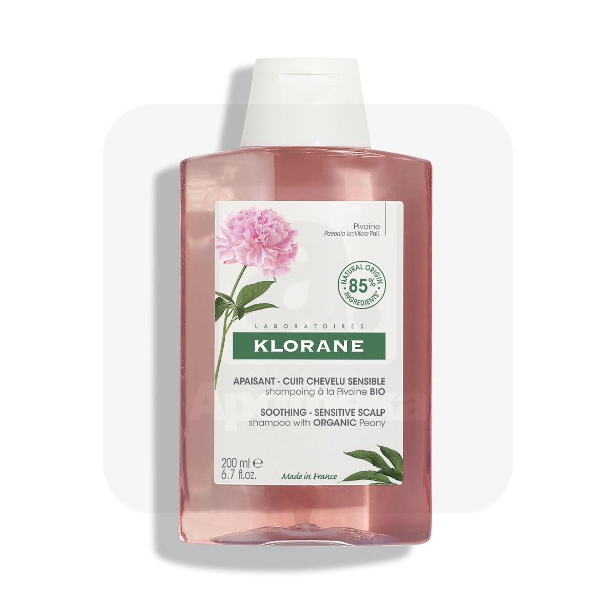 KLORANE SHAMPOON POJENGI RAHUSTAV 200ML - Изображение товара