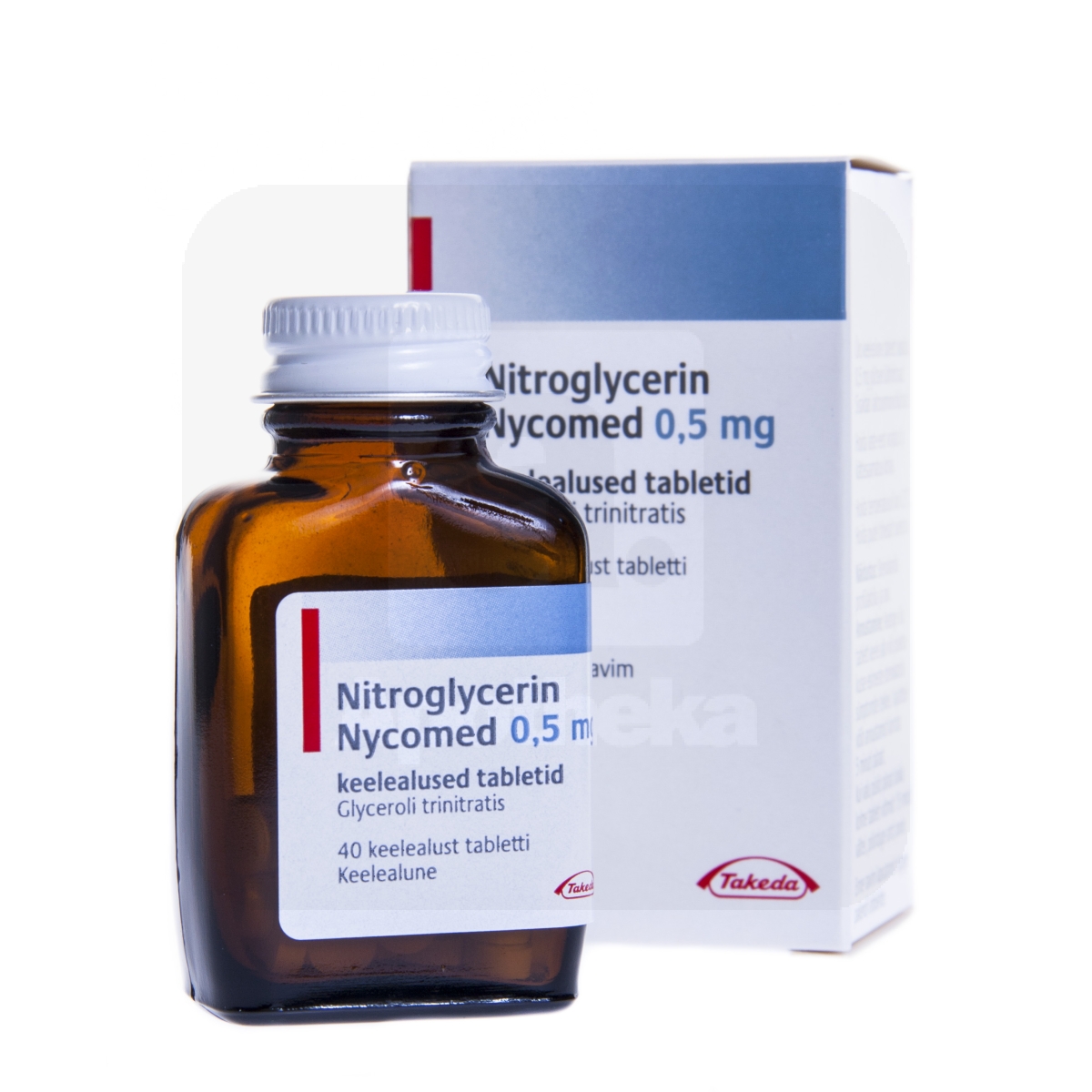 NITROGLYCERIN ORIFARM KEELEALUNE TBL 0,5MG N40