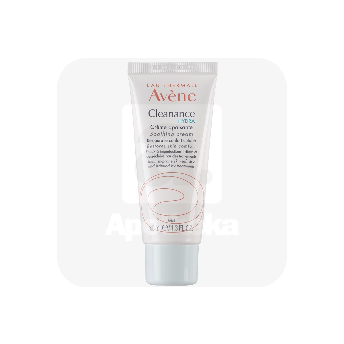 AVENE CLEANANCE HYDRA SOOTHING CREAM 40 ML - Изображение товара