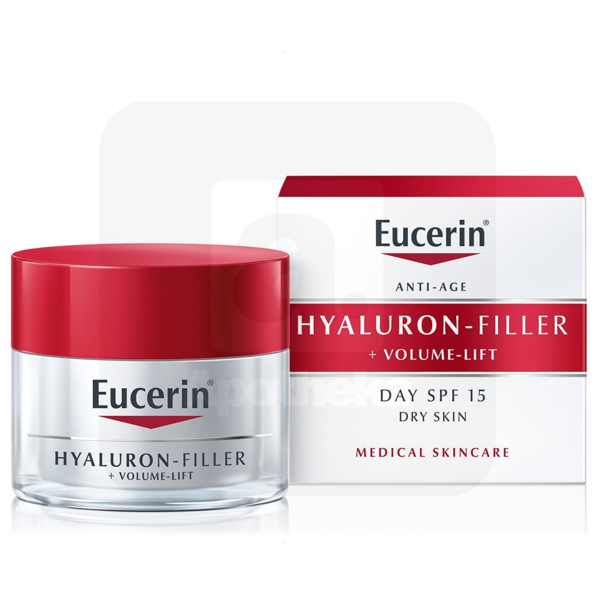 EUCERIN HYALURON FILLER+VOLUME PÄEVAKREEM KUIVALE NAHALE 50M - Изображение товара