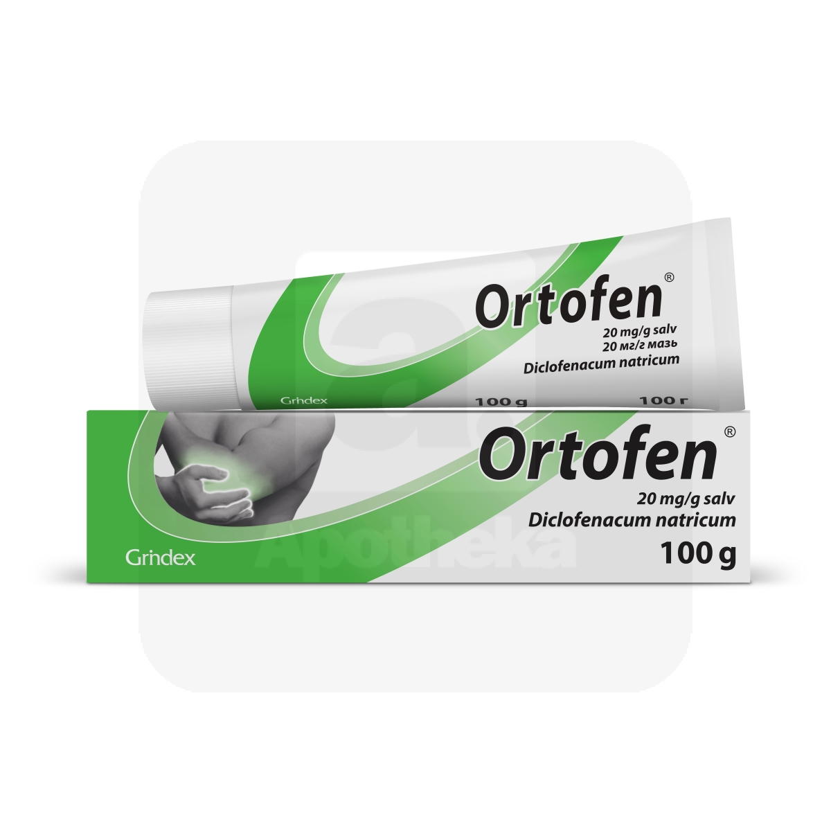 ORTOFEN SALV 20MG/G 100G - Изображение товара 1