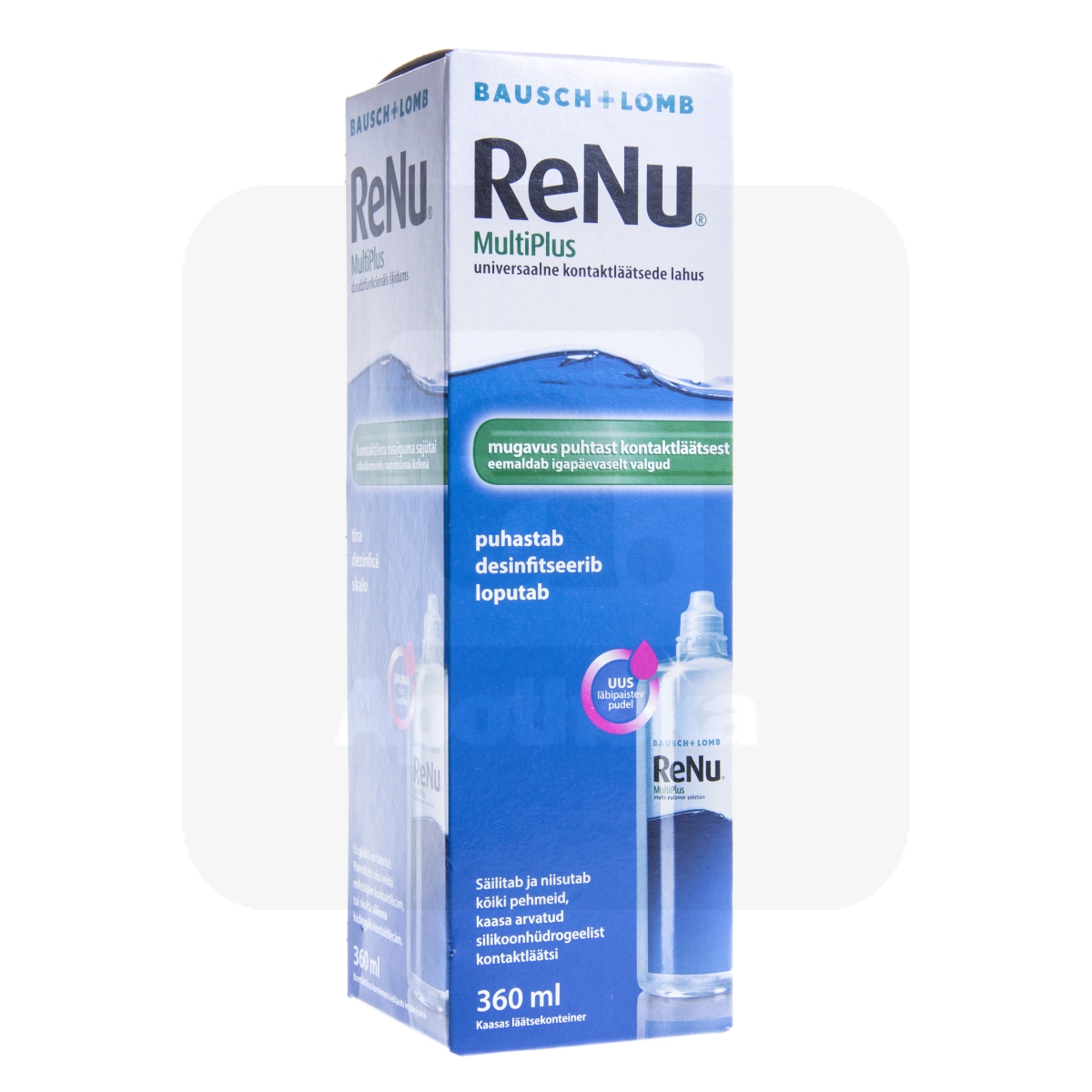 BAUSCH&LOMB RENU MULTIPLUS 360ML (KONTAKTLÄÄTSEDE DES.LAH) - Изображение товара