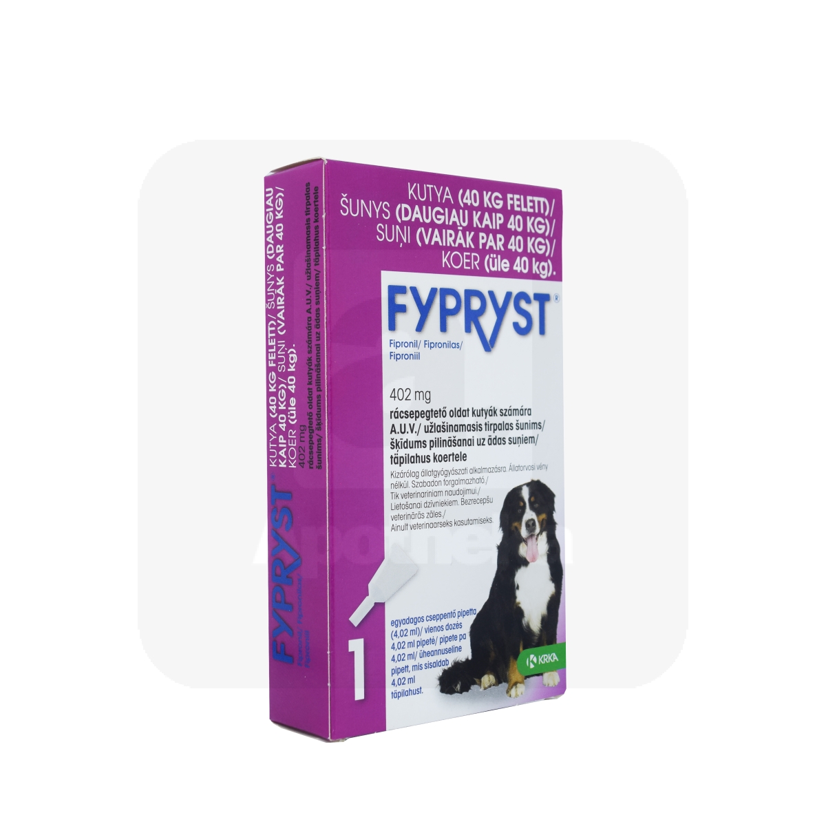 FYPRYST TÄPILAHUS 402MG/4,02ML 4,02ML N1 (>40KG) - Изображение товара