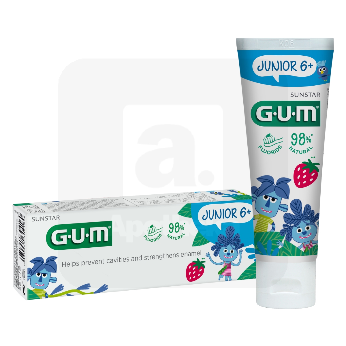 GUM HAMBAPASTA JUNIOR LASTELE 6+ A 50ML - Изображение товара