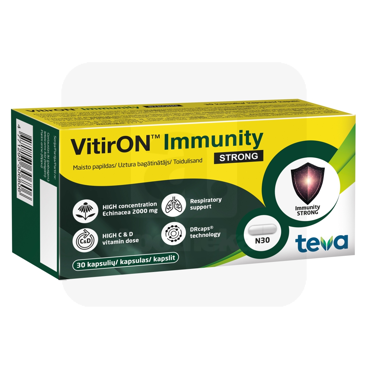 VITIRON IMMUNITY STRONG KAPSLID N30 - Изображение товара