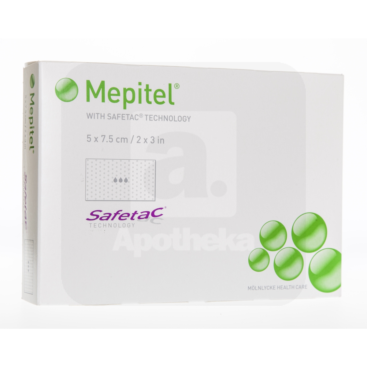 MEPITEL HAAVAVÕRK SILIKOONIGA 5X7,5CM N10