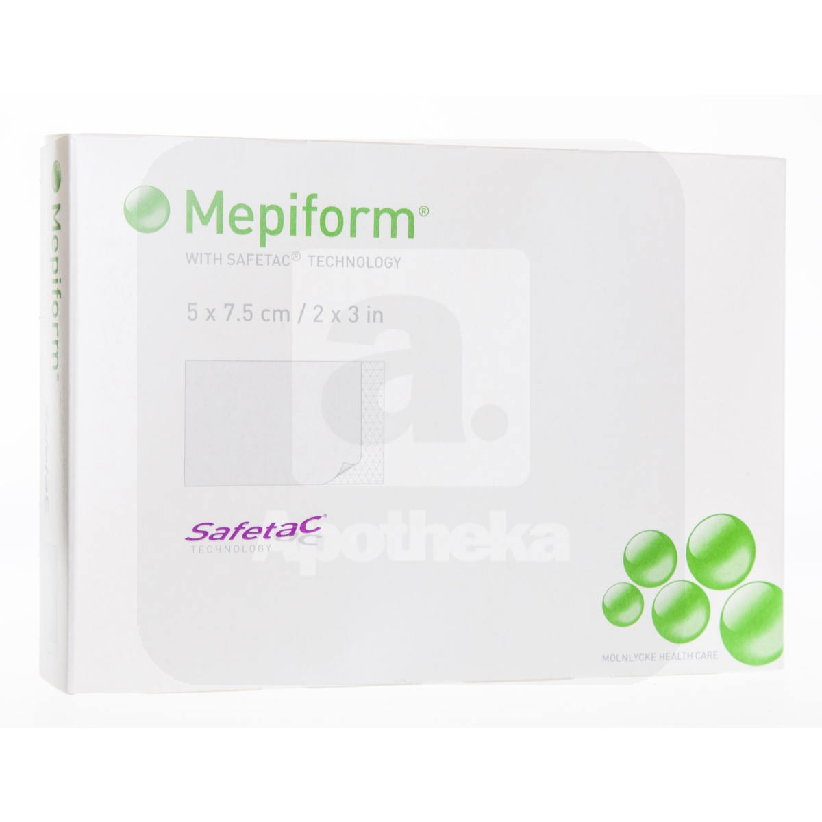 MEPIFORM SILIKOONPLAASTER STERIILNE 5X7,5CM N5