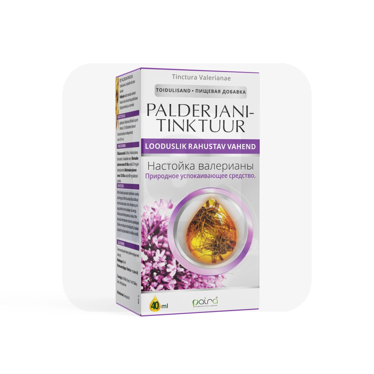 PAIRA PALDERJANITINKTUUR 40ML - Изображение товара