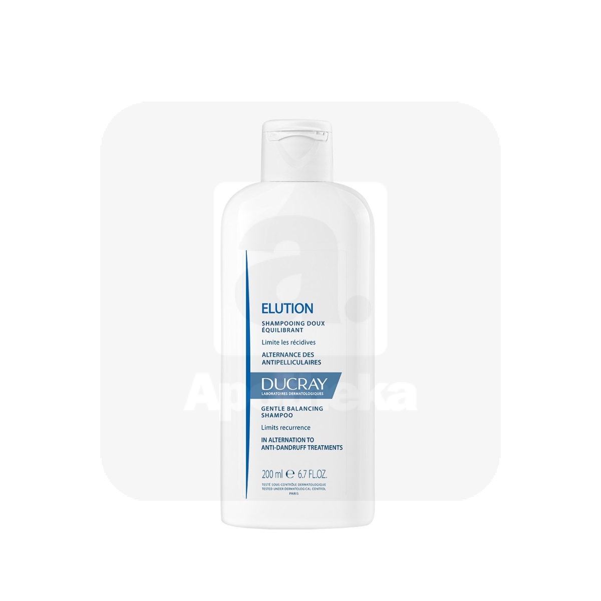 Ducray Elution Rebalancing Shampoo 200 ml