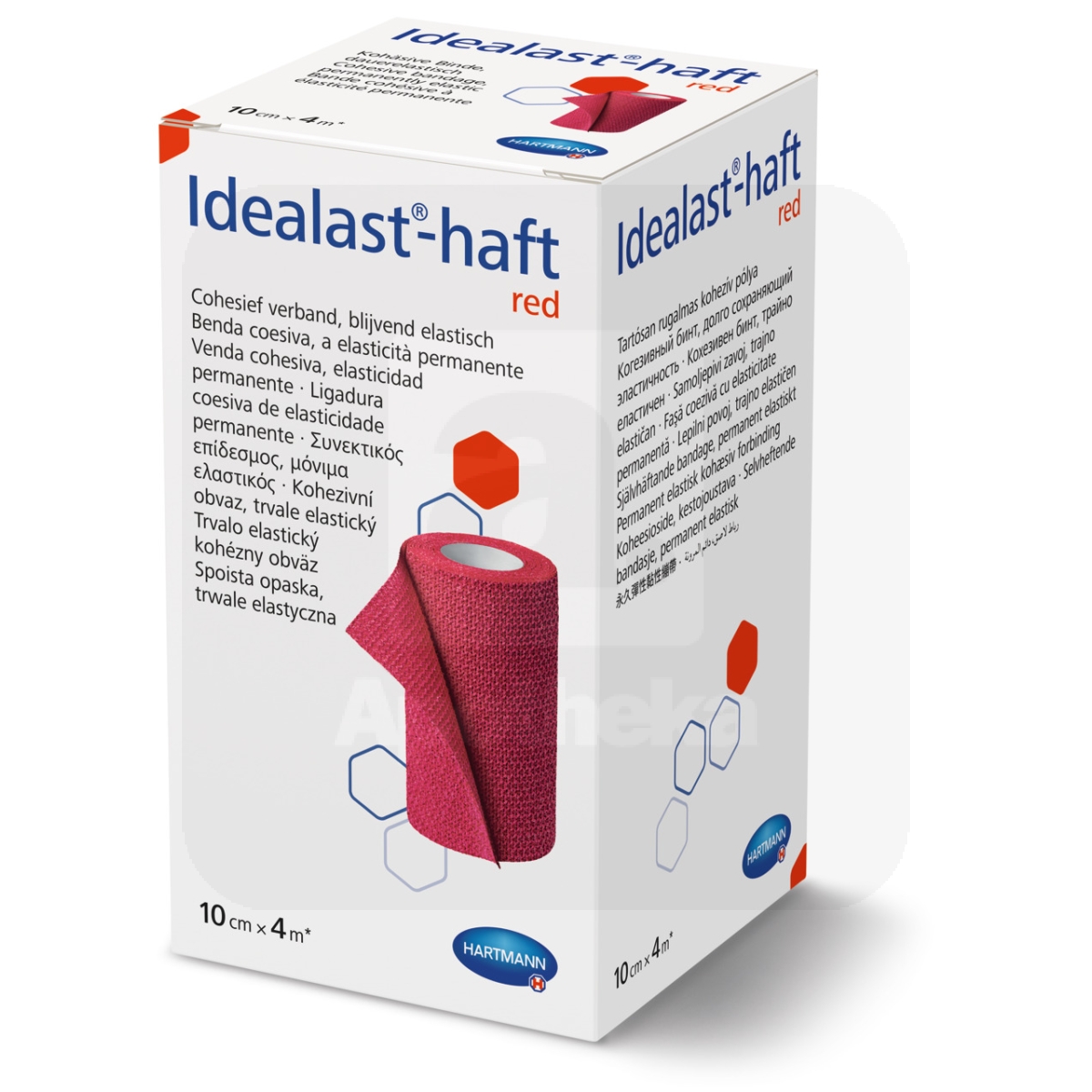 ELASTIKSIDE IDEALAST- HAFT RED (PUNANE) 10CMX4M/931098/ - Изображение товара