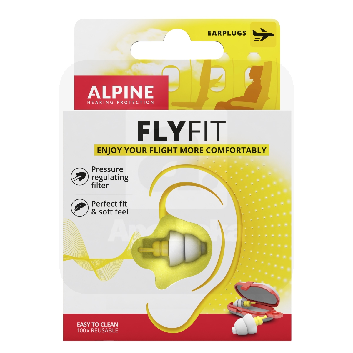 KÕRVATROPID ALPINE FLYFIT N2 1 PAAR - Изображение товара
