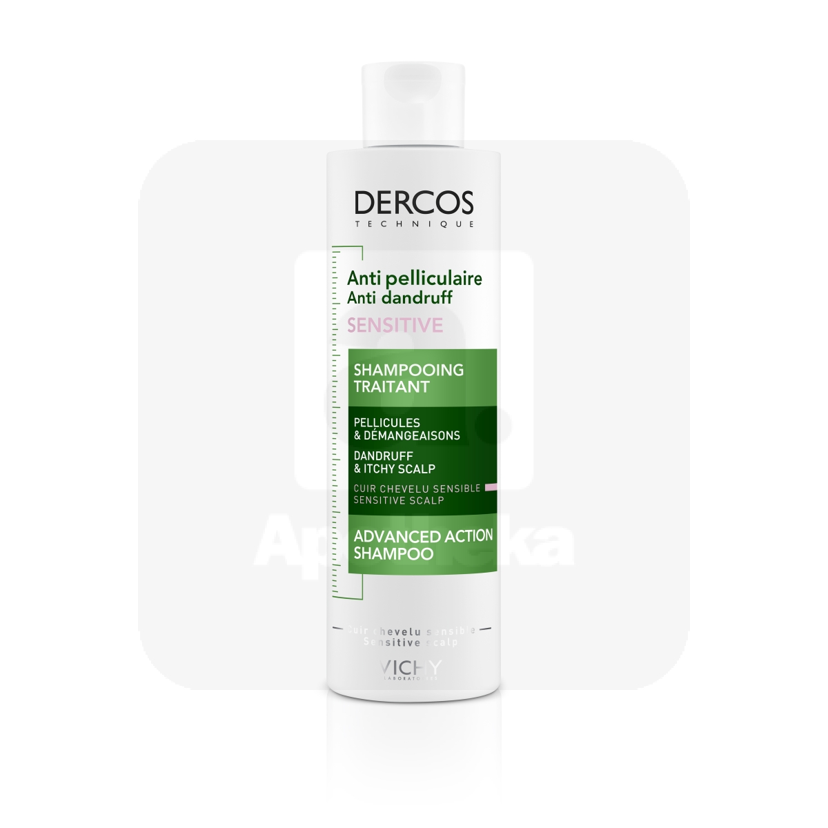 VICHY DERCOS SHAMPOON KÕÕMAVASTANE TUNDLIKULE PEANAHALE 200ML - Изображение товара