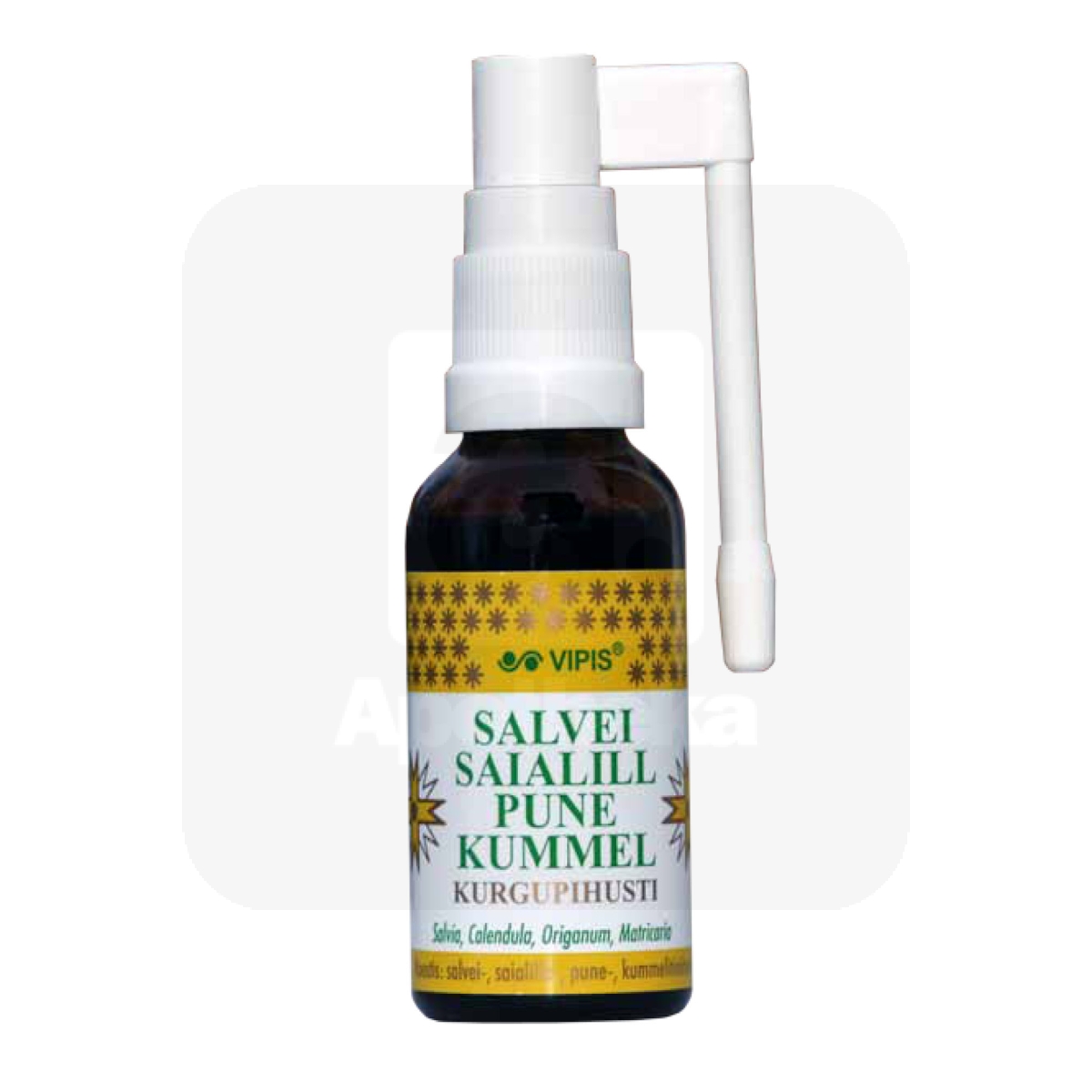 VIPIS SALVEI-SAIALILL-PUNE-KUMMEL KURGUPIHUSTI 30ML - Изображение товара