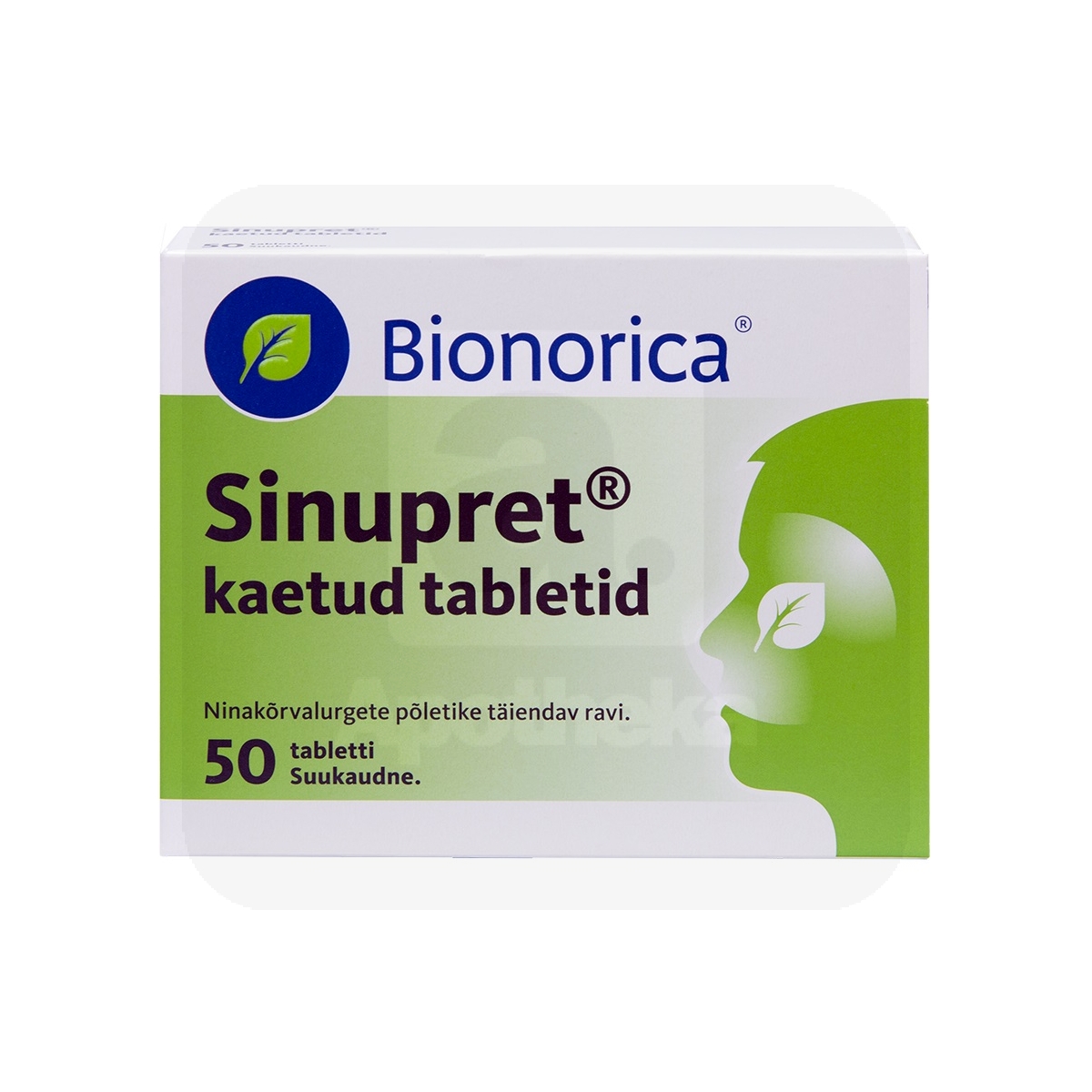 SINUPRET KAETUD TBL 6MG+18MG+18MG+18MG+18MG N50 - Изображение товара