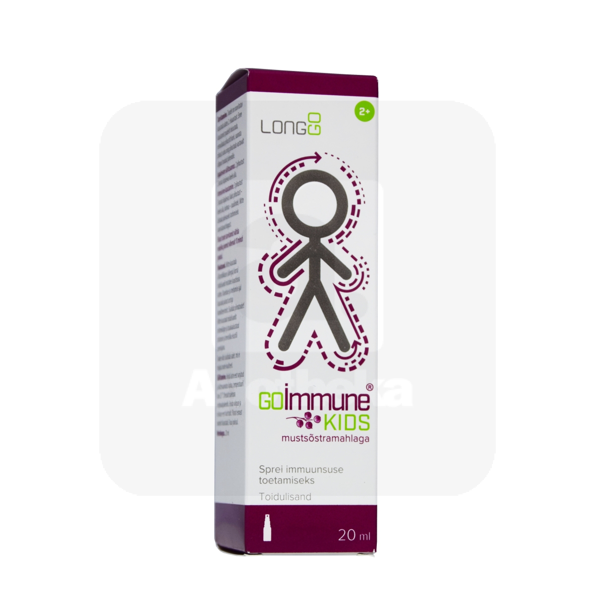 GOIMMUNE KIDS SPREI IMMUUNSUSE TOETAMISEKS 20ML - Изображение товара
