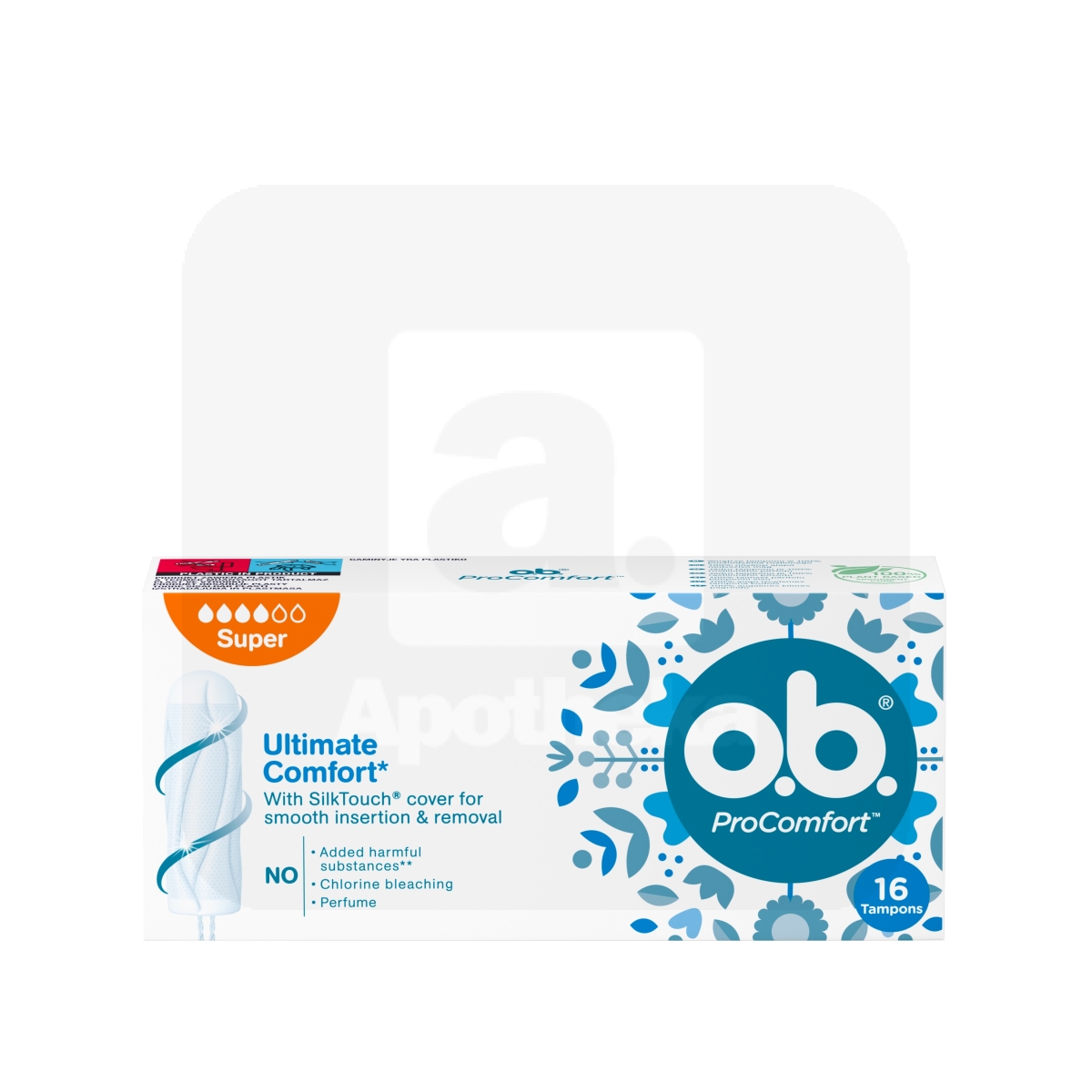 Тампоны o.b.® ProComfort™ Super 16 шт - Изображение товара
